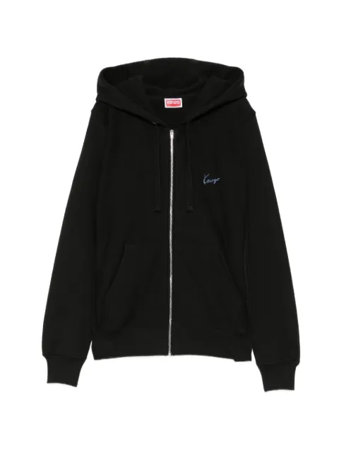 Kenzo Kapuzenjacke mit Logo-Stickerei