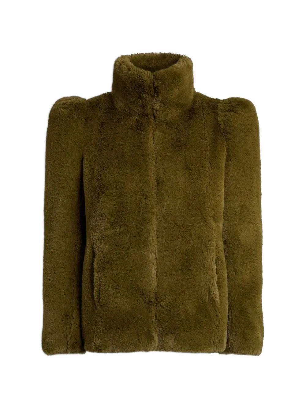 Balmain Pelliccia sintetica corta - Verde