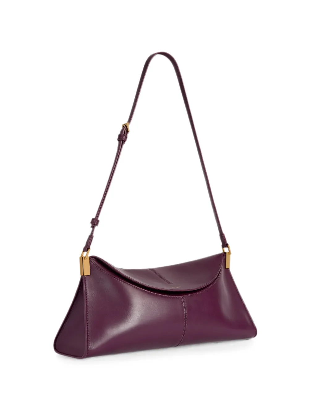 Balmain 64-83 medium tas van glad leer Paars