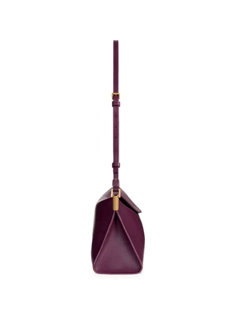 Balmain 64-83 medium tas van glad leer Paars