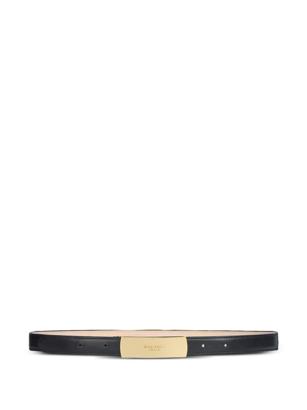 Balmain Cintura in pelle liscia - Blu