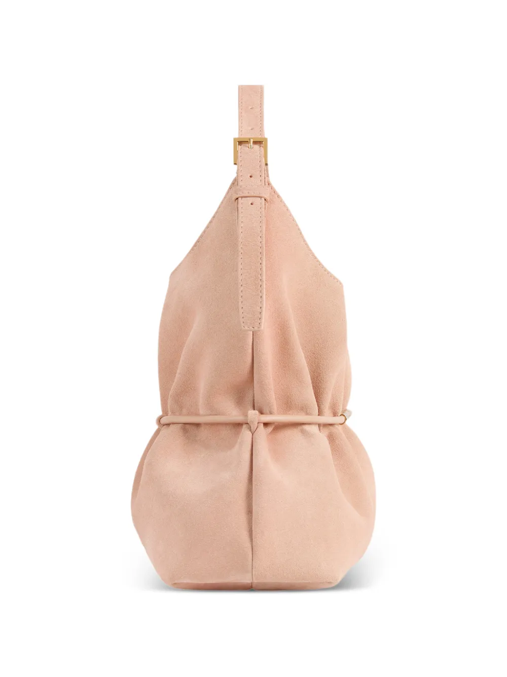 Balmain Medium Sphynx suède tas Roze