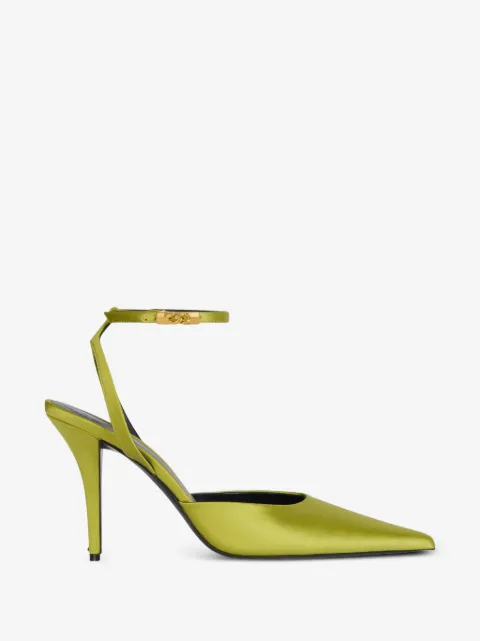 Balmain satin court shoes