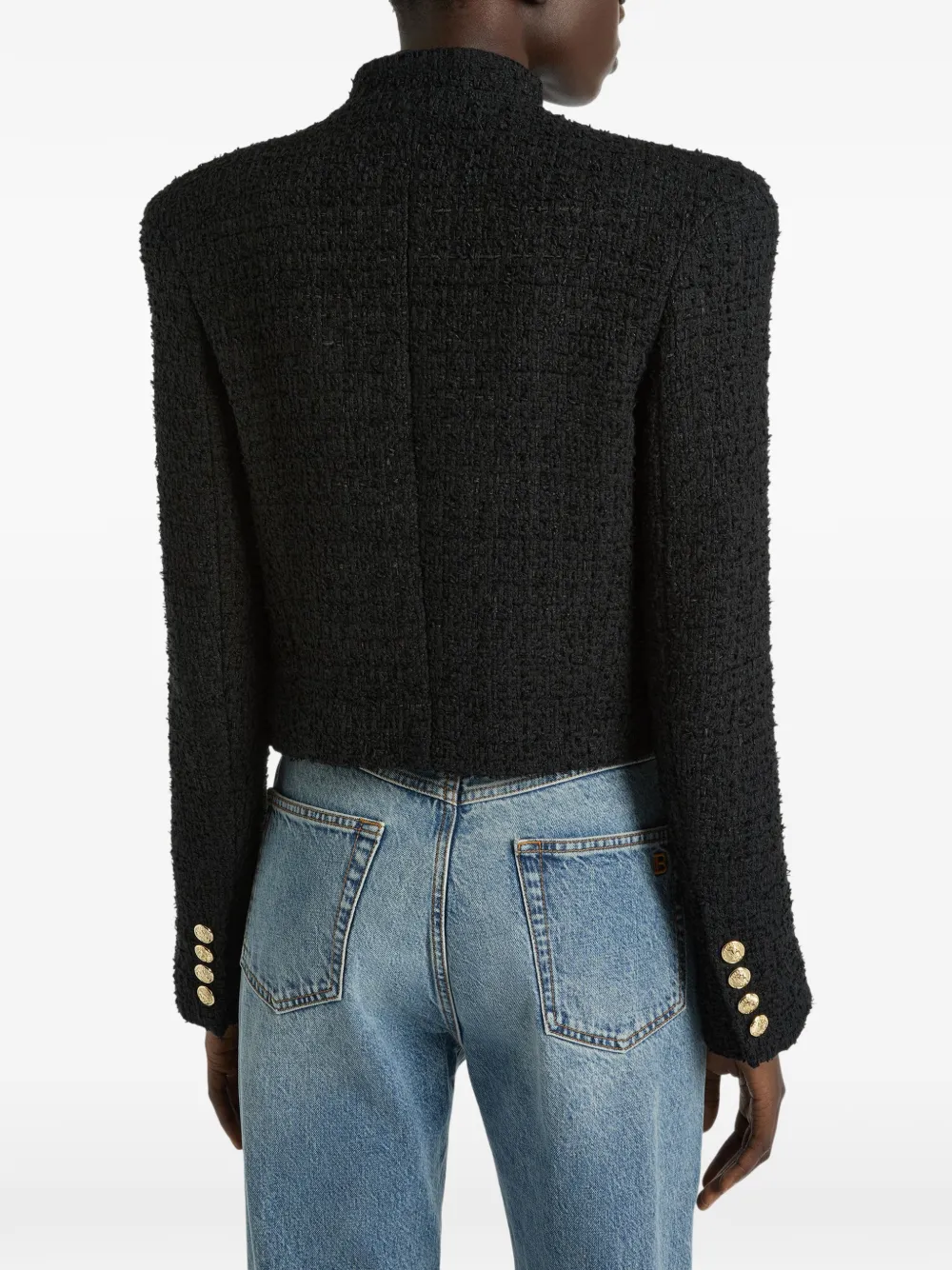 Balmain Tweed jack Zwart
