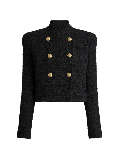 Balmain tweed officer jacket