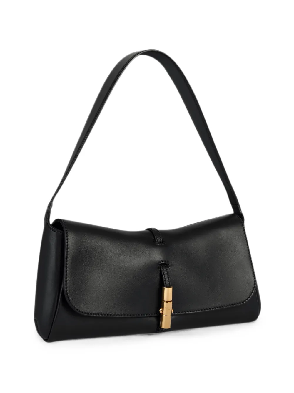 Balmain Metropolis tas van glad leer Zwart