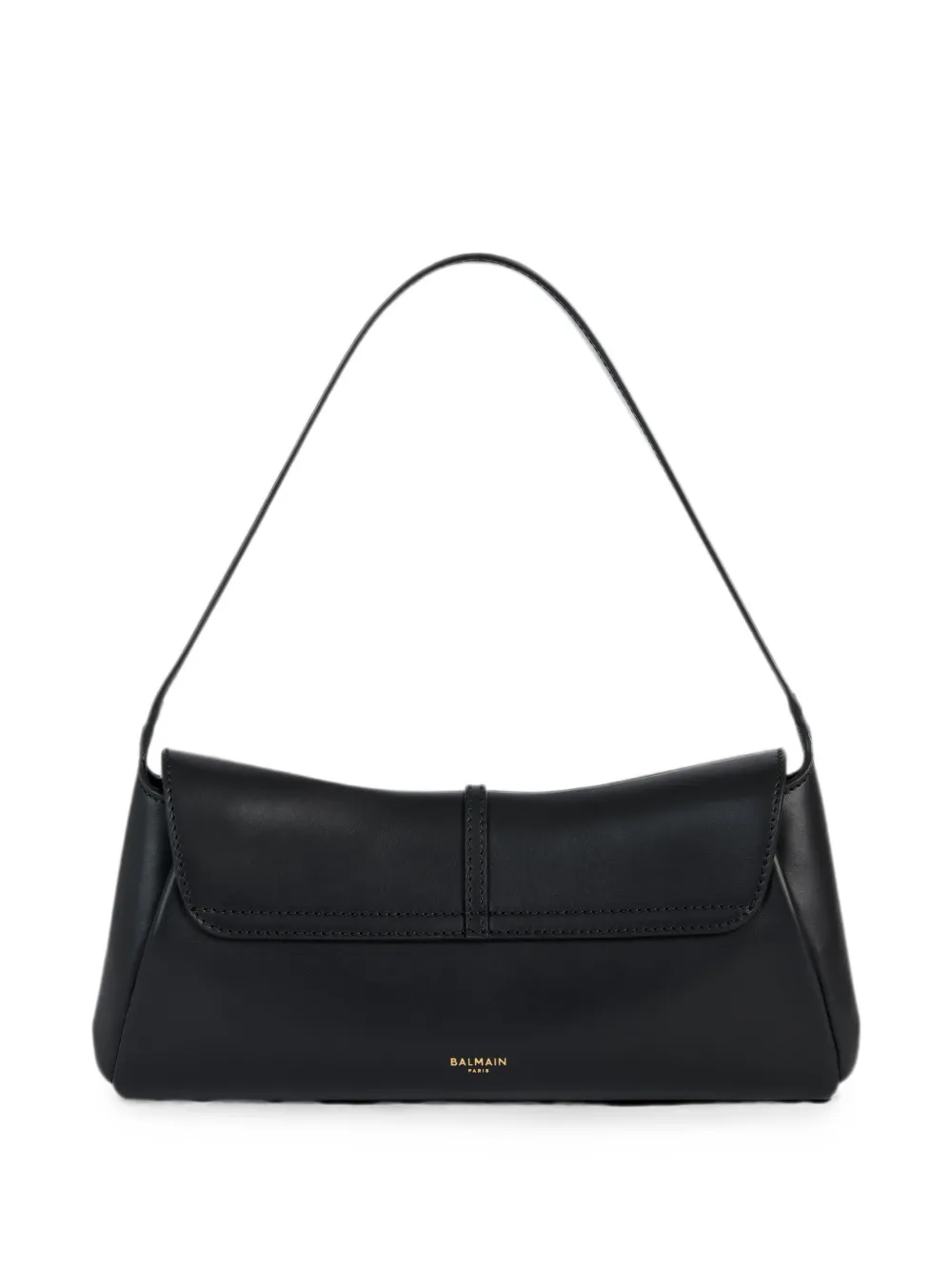Balmain Metropolis tas van glad leer Zwart