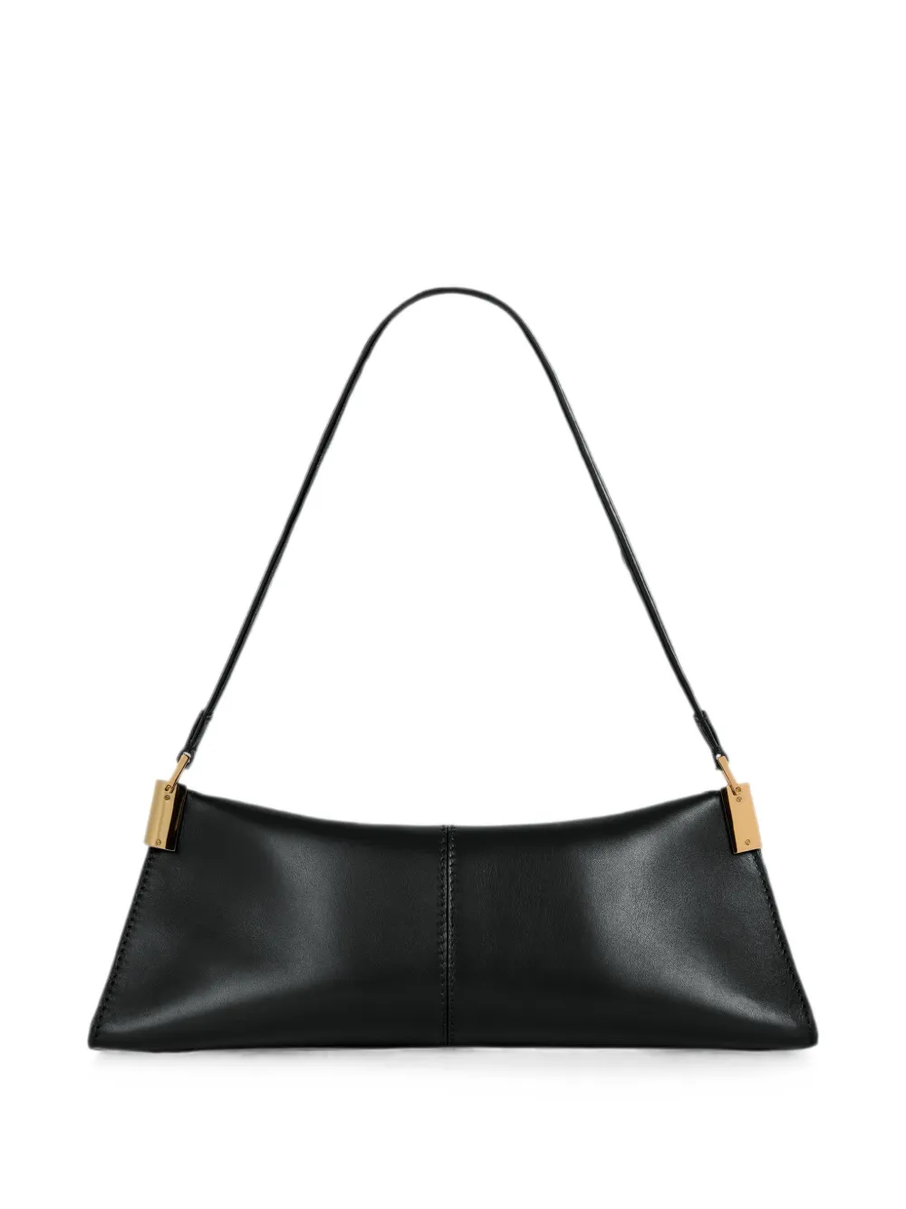 Balmain 64-83 kleine tas van glad leer Zwart