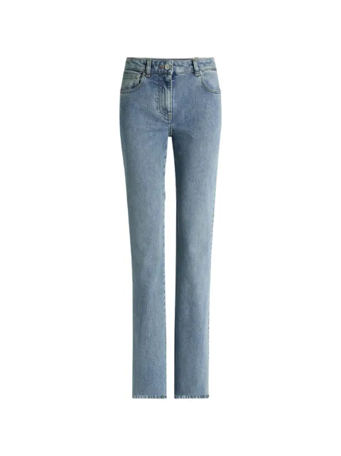 Balmain jeans bootcut con efecto degradado