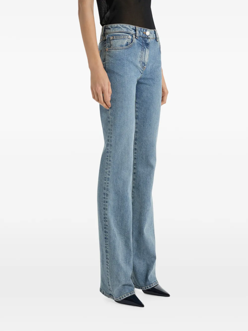 Balmain Straight jeans Blauw