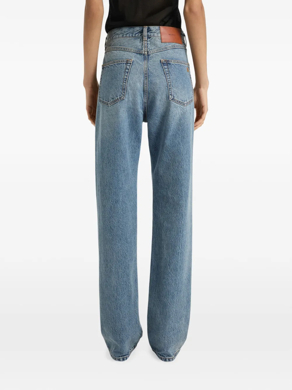 Balmain Straight jeans Blauw