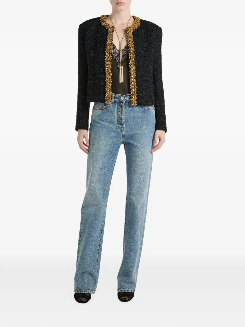 Balmain Straight jeans Blauw