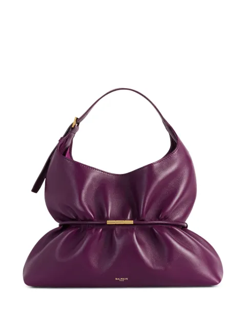 Balmain mellemstor Sphynx taske i glat læder