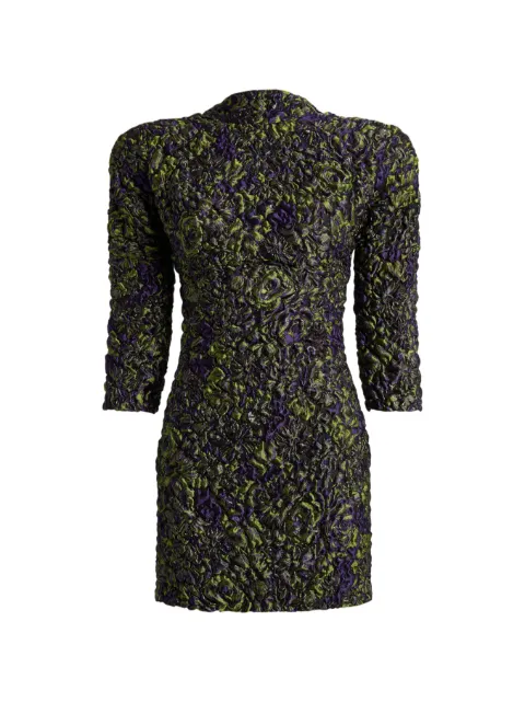 Balmain cloqué jacquard dress