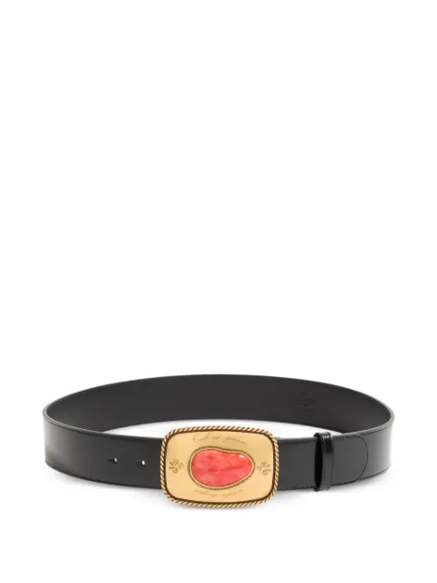 Valentino Garavani Gaudium belt in shiny calfskin 40 mm