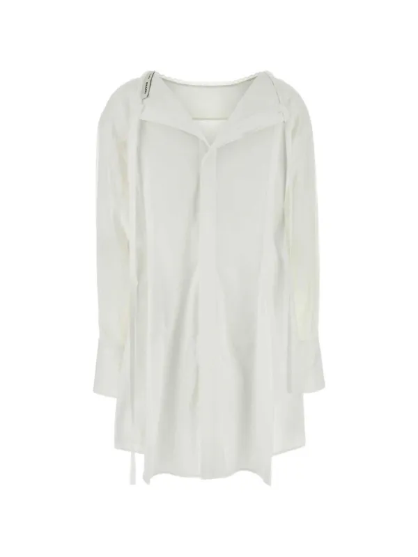 Carven Esperanto Panelled Boat-neck Mini Dress in White