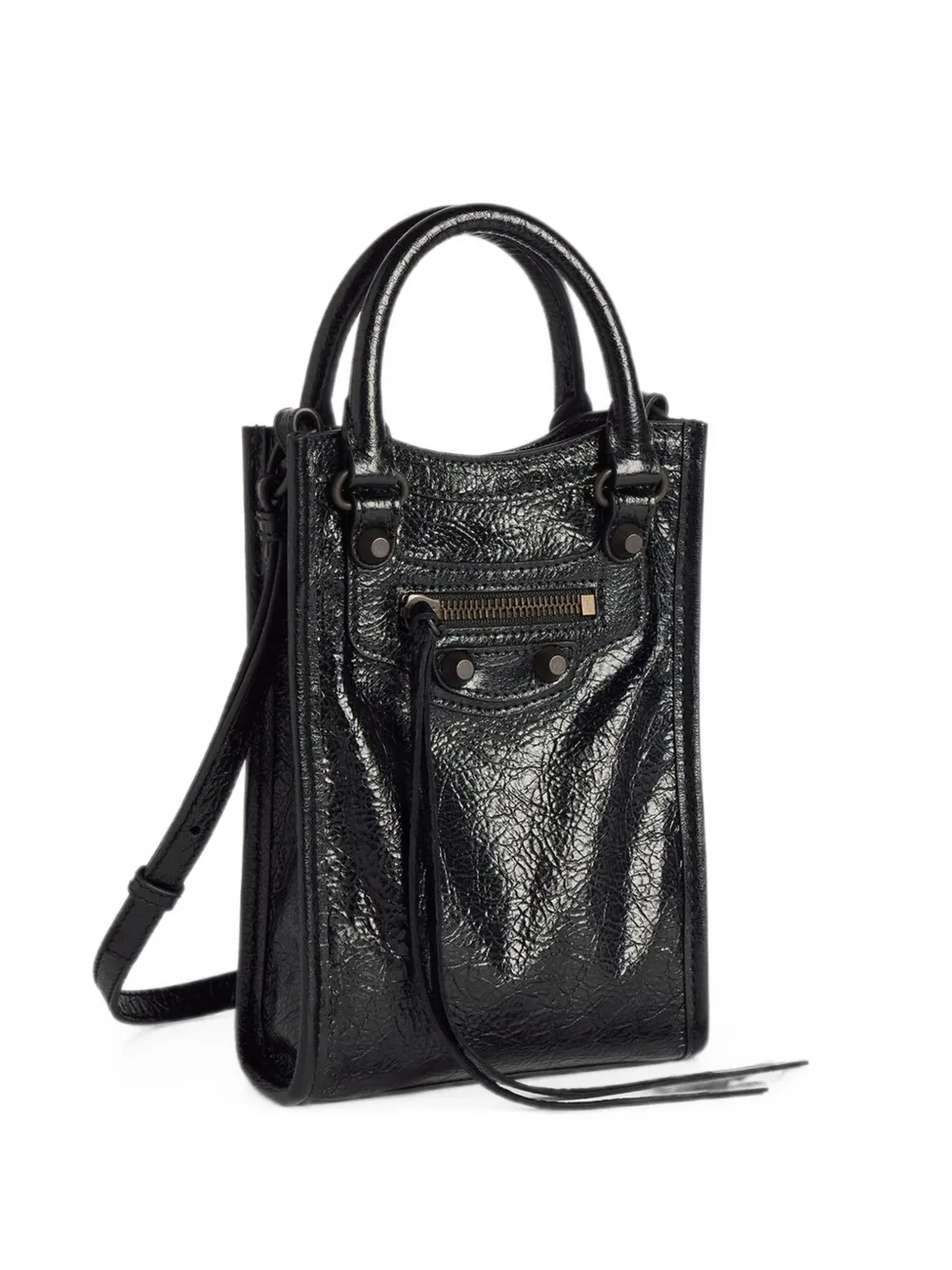 Balenciaga Le City telefoonhoesje Zwart