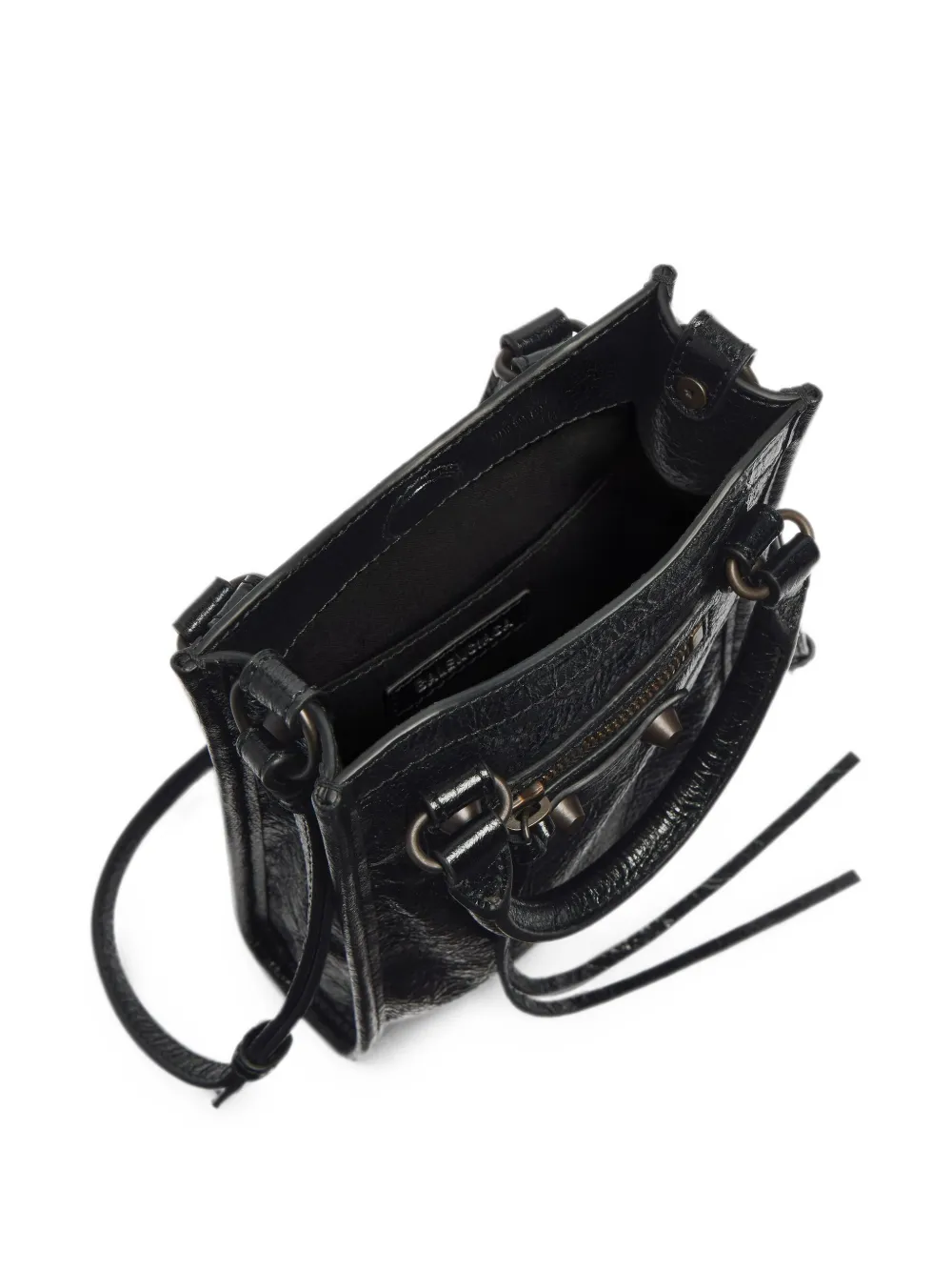 Balenciaga Le City telefoonhoesje Zwart