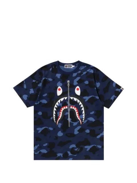 A BATHING APE® Color Camo Shark T-shirt