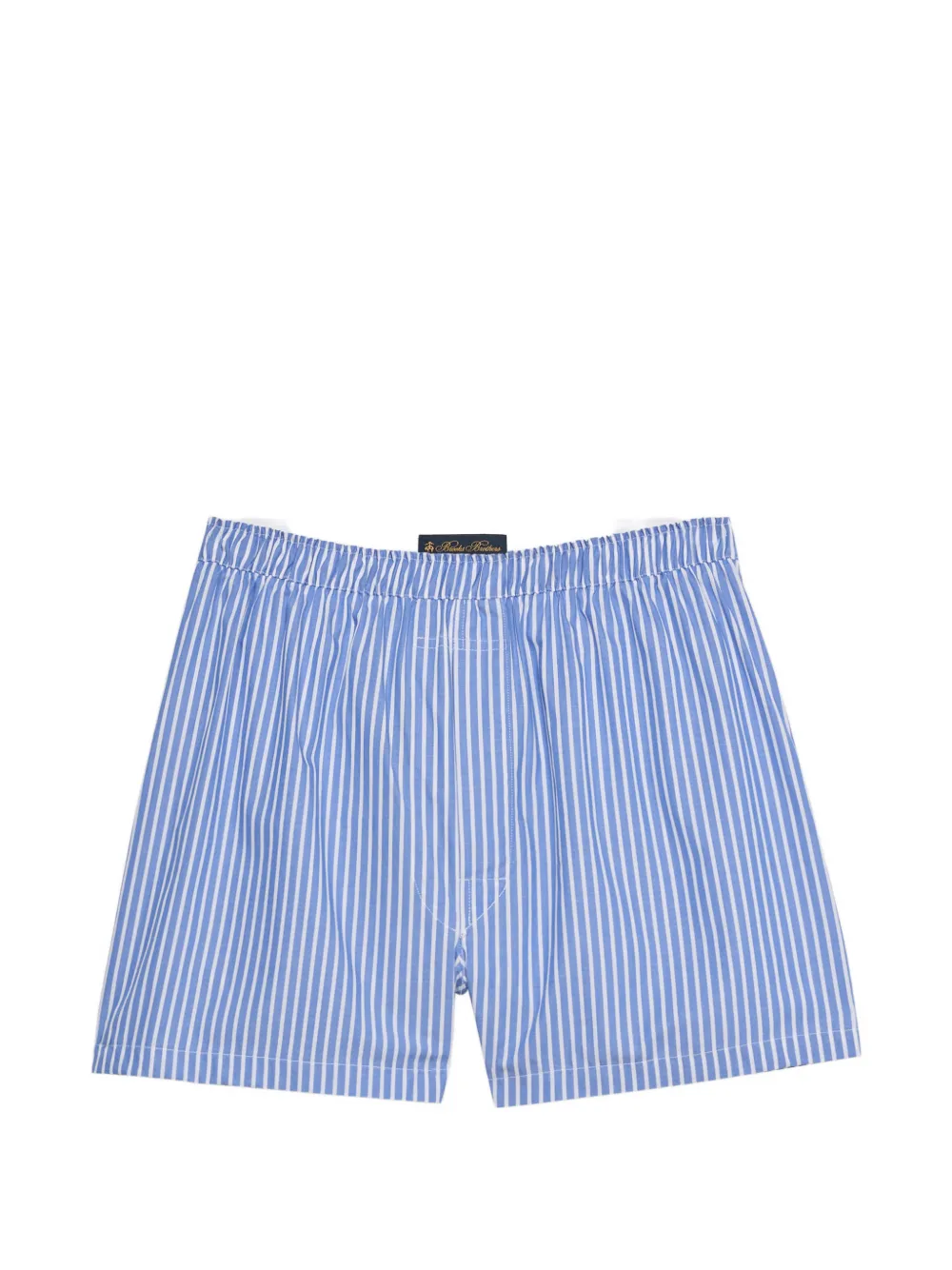 Brooks Brothers Boxer a righe in cotone - Blu