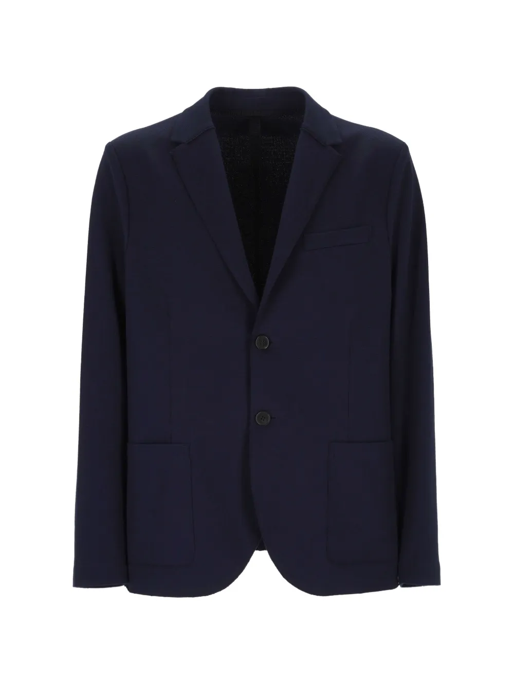Harris Wharf London Blazer monopetto con revers a lancia - Blu