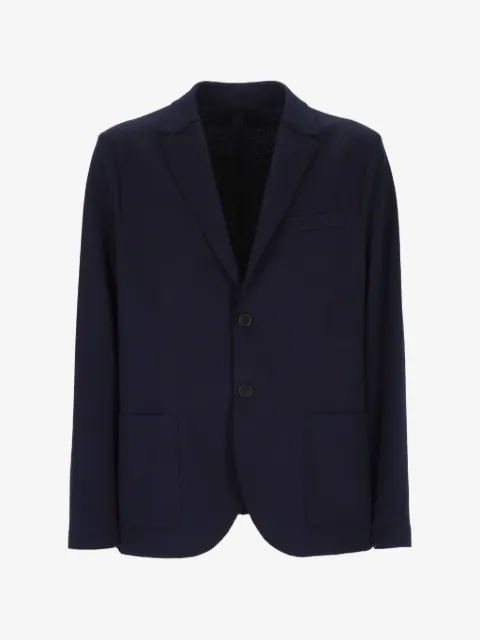 Harris Wharf London blazer con solapas de muesca y botones