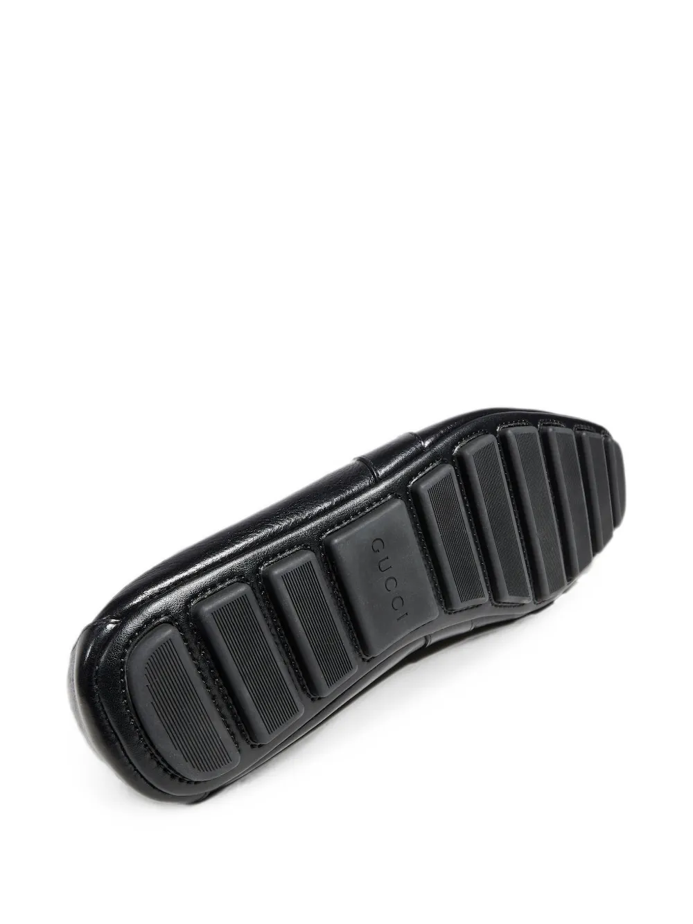 Gucci Double G leather loafers Zwart
