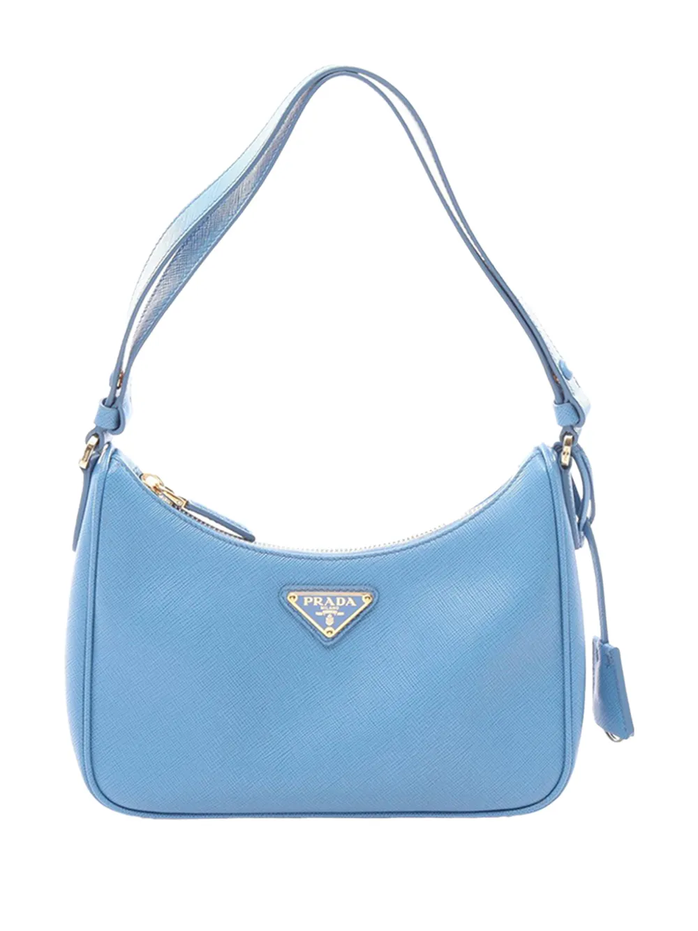 Prada Pre-Owned Borsa a tracolla Re-Edition 2005 in tessuto 2013-2026 - Blu