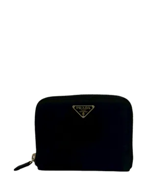 Prada Pre-Owned 2000-2013 Tessuto Kiss Lock Frame Coin Pouch