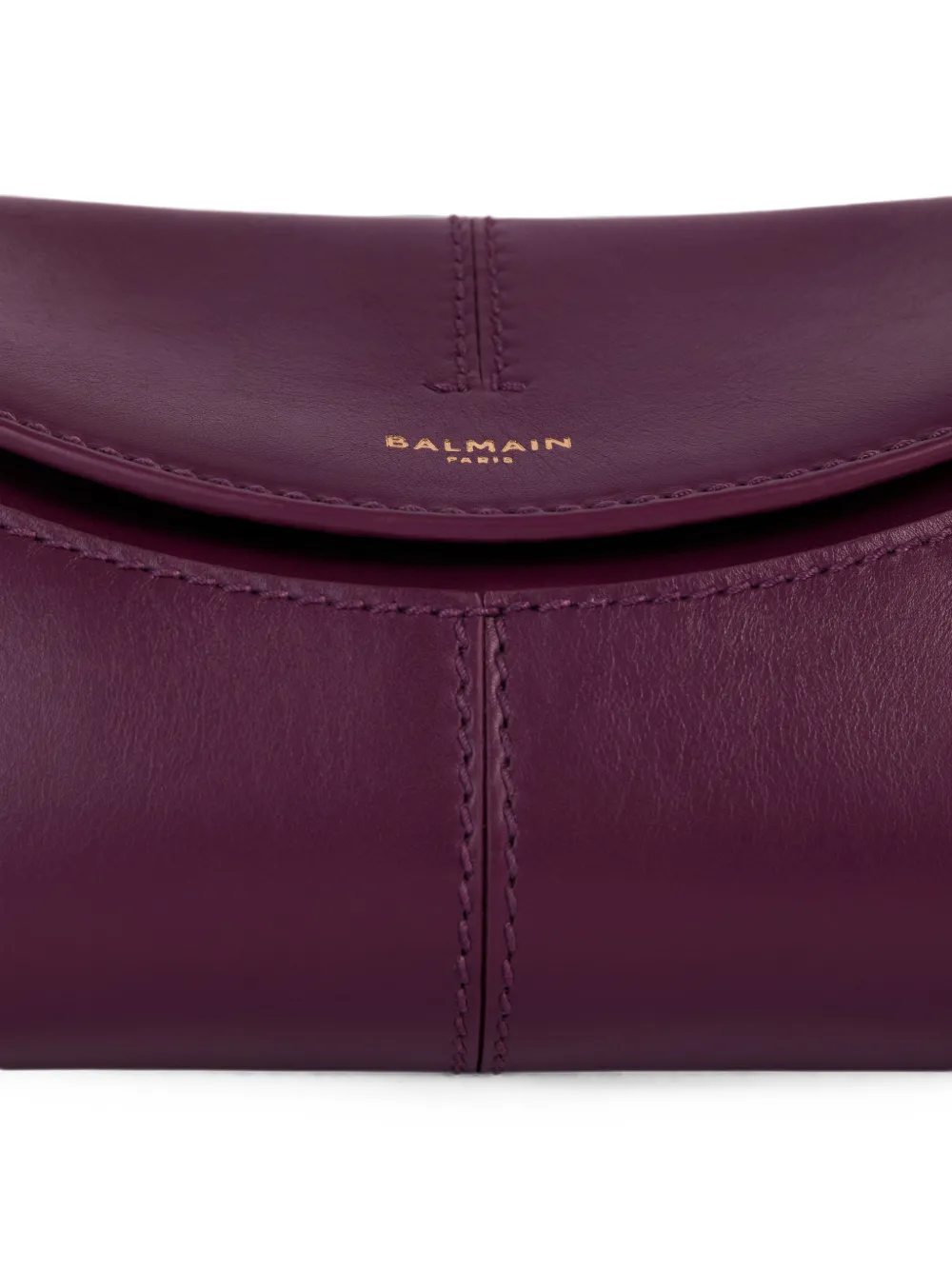 Balmain 64-83 kleine tas van glad leer Paars