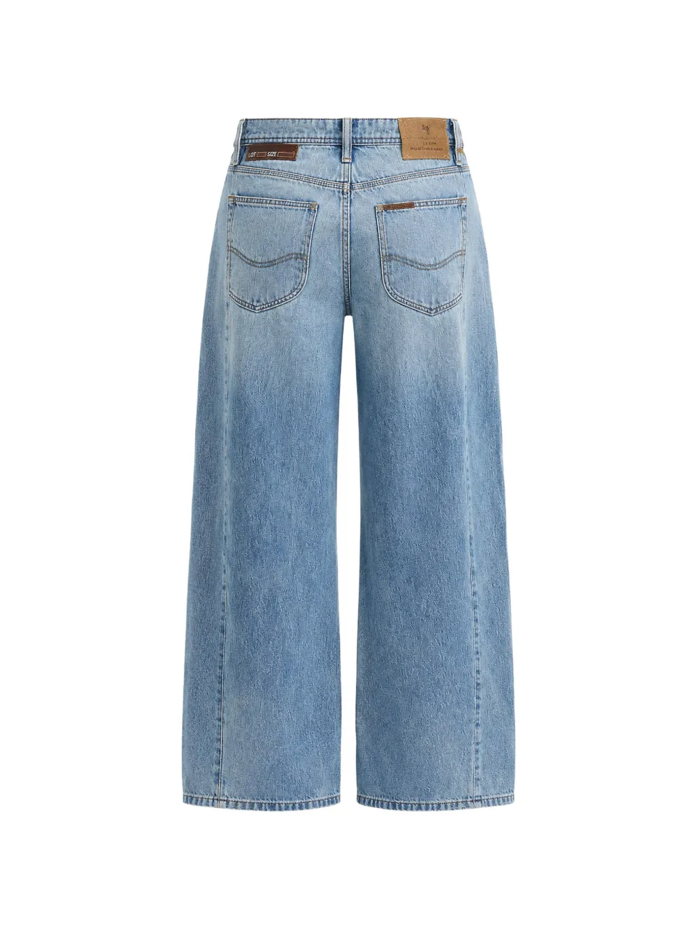  Lee X Feng Chen Wang Cargo Wide-leg Jeans - Azul 
