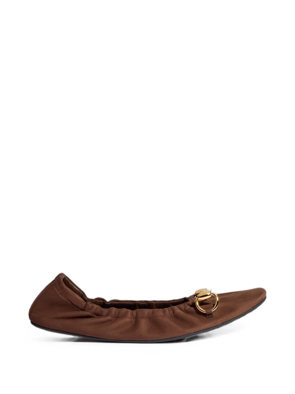 Gucci Prima Horsebit leather ballet flats