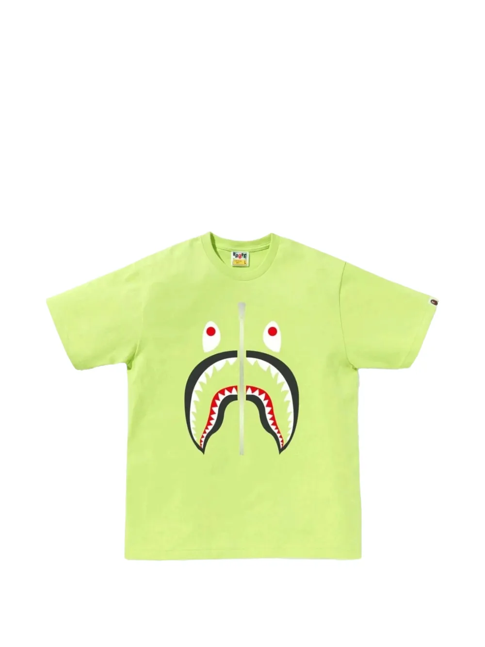 A BATHING APE® shark-print T-shirt - Verde
