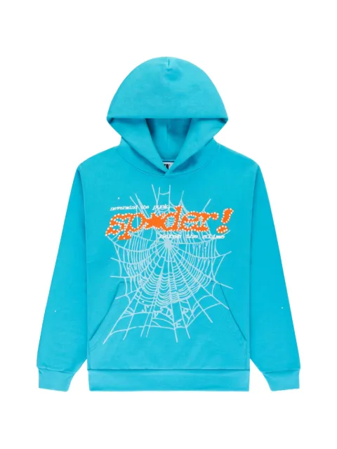 SP5DER Punk V2 graphic-print hoodie