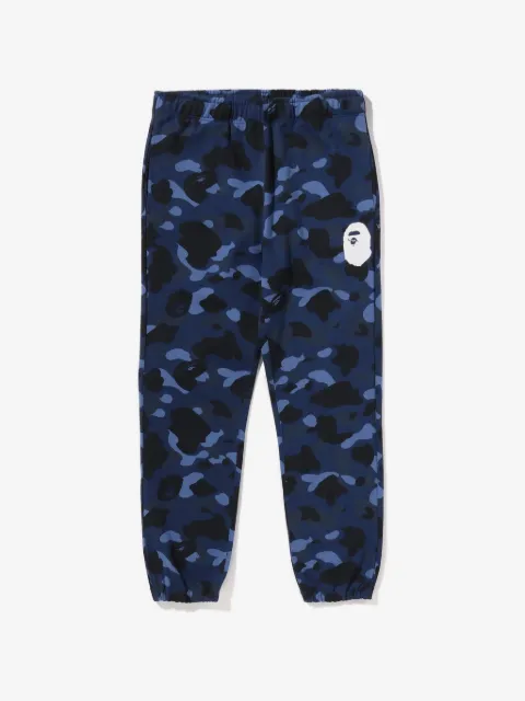 A BATHING APE® camo-print track pants