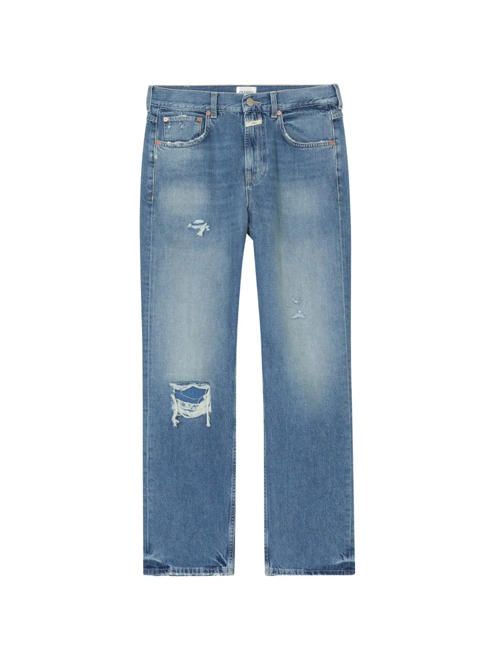 Closed Jonta distressed jeans - Blu
