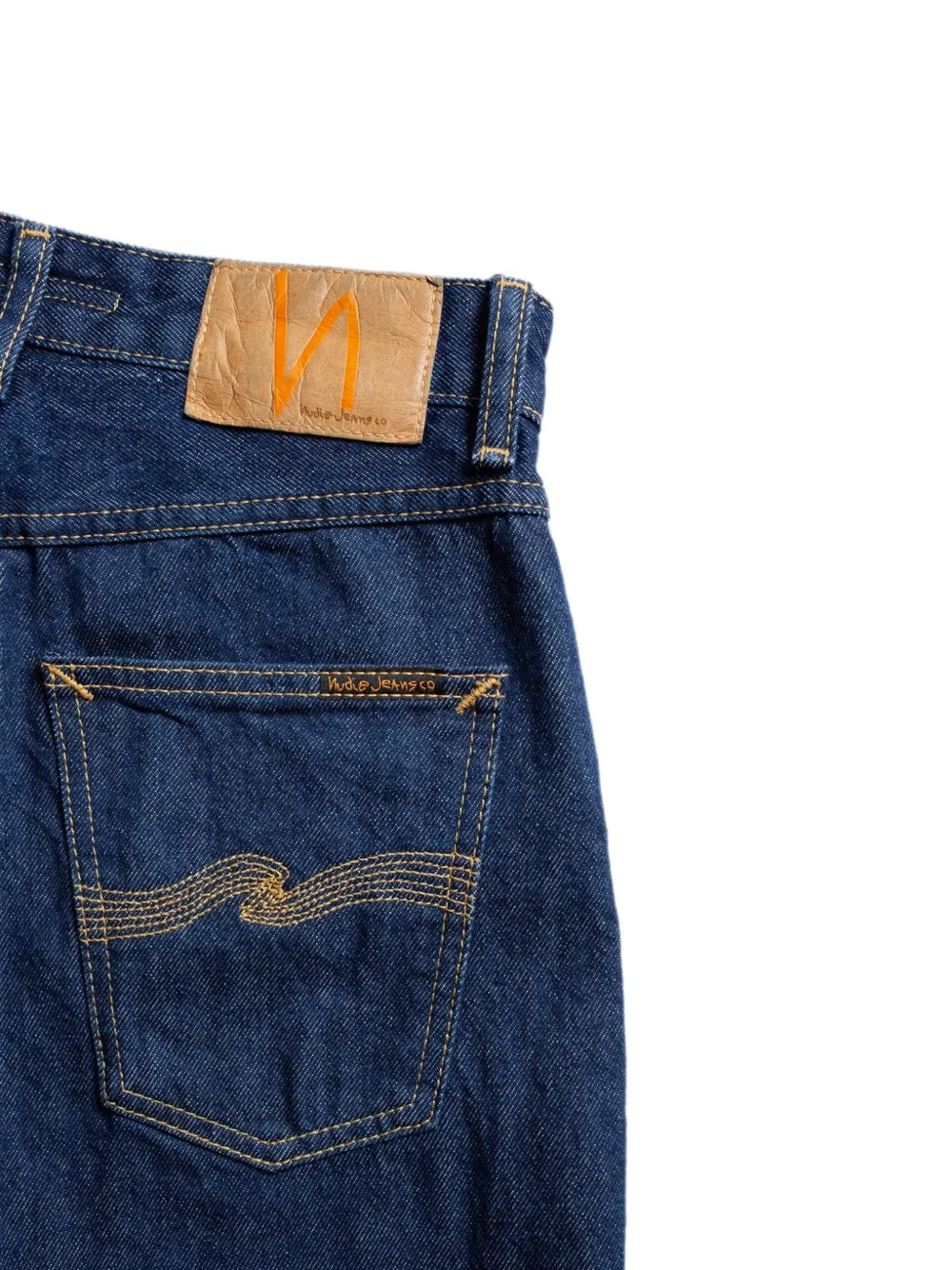 Nudie Jeans Eileen jeans met wijde pijpen Blauw