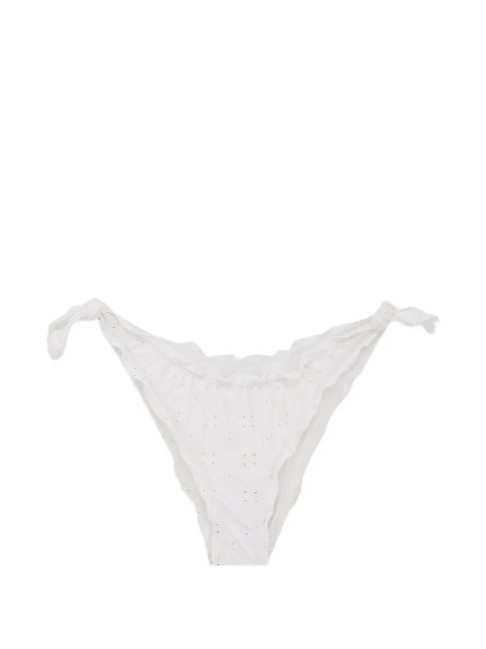 MC2 Saint Barth Classic Moon sangallo-embroidered bikini bottoms