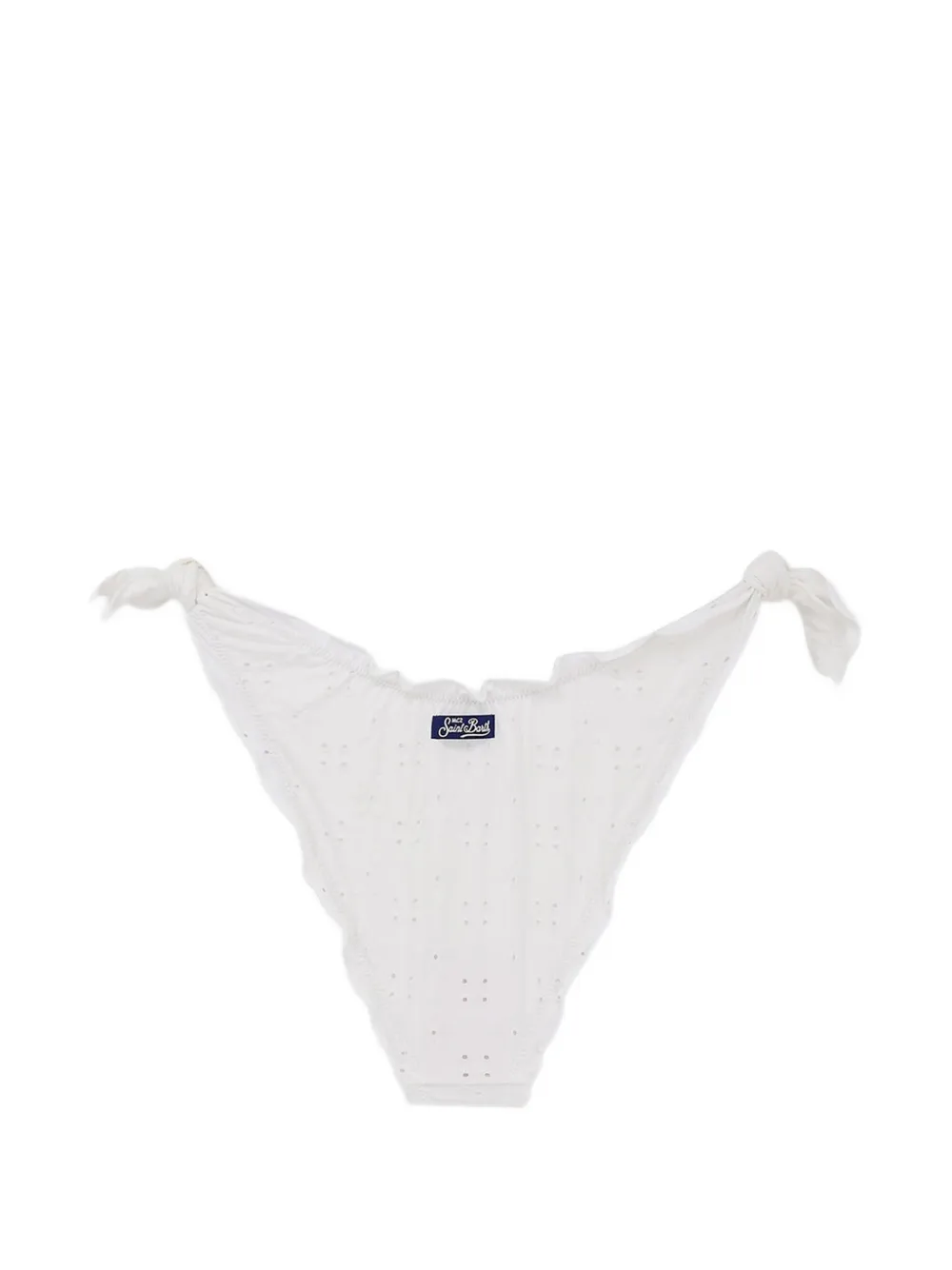 MC2 Saint Barth Sagittarius Moon broderie anglaise bikinibroekje Wit