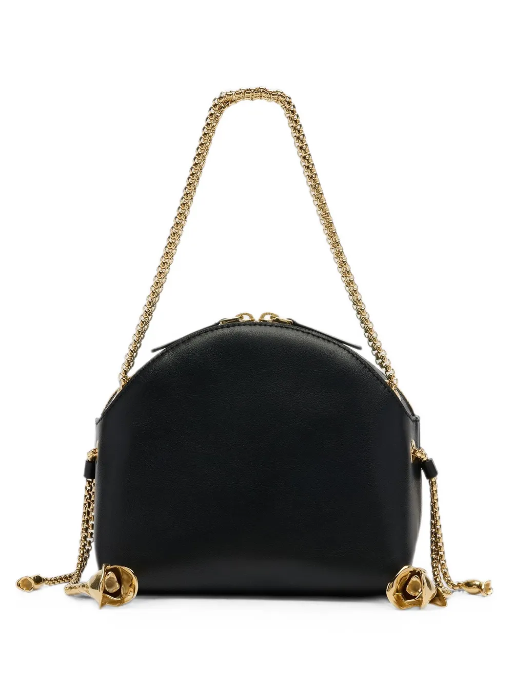 ERDEM Borsa tote Flora con catena - Nero