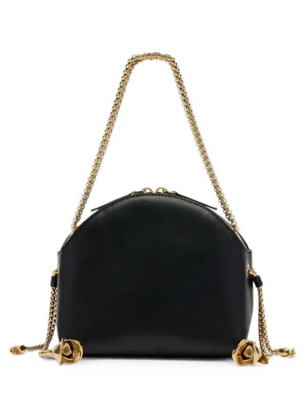 Erdem Flora Chain-strap Tote Bag in Black
