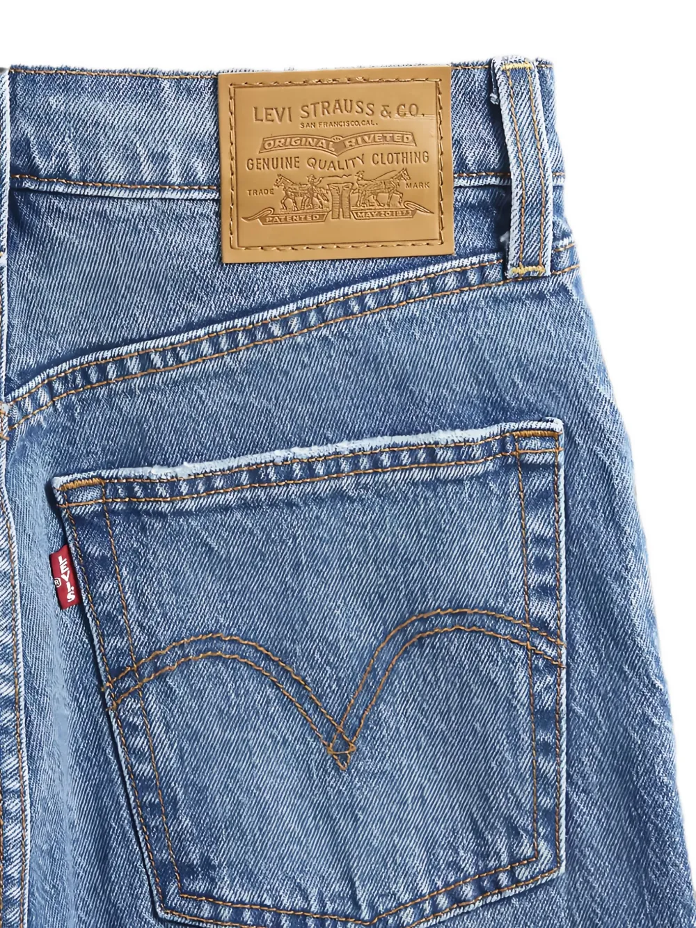 Levi's Straight jeans Blauw