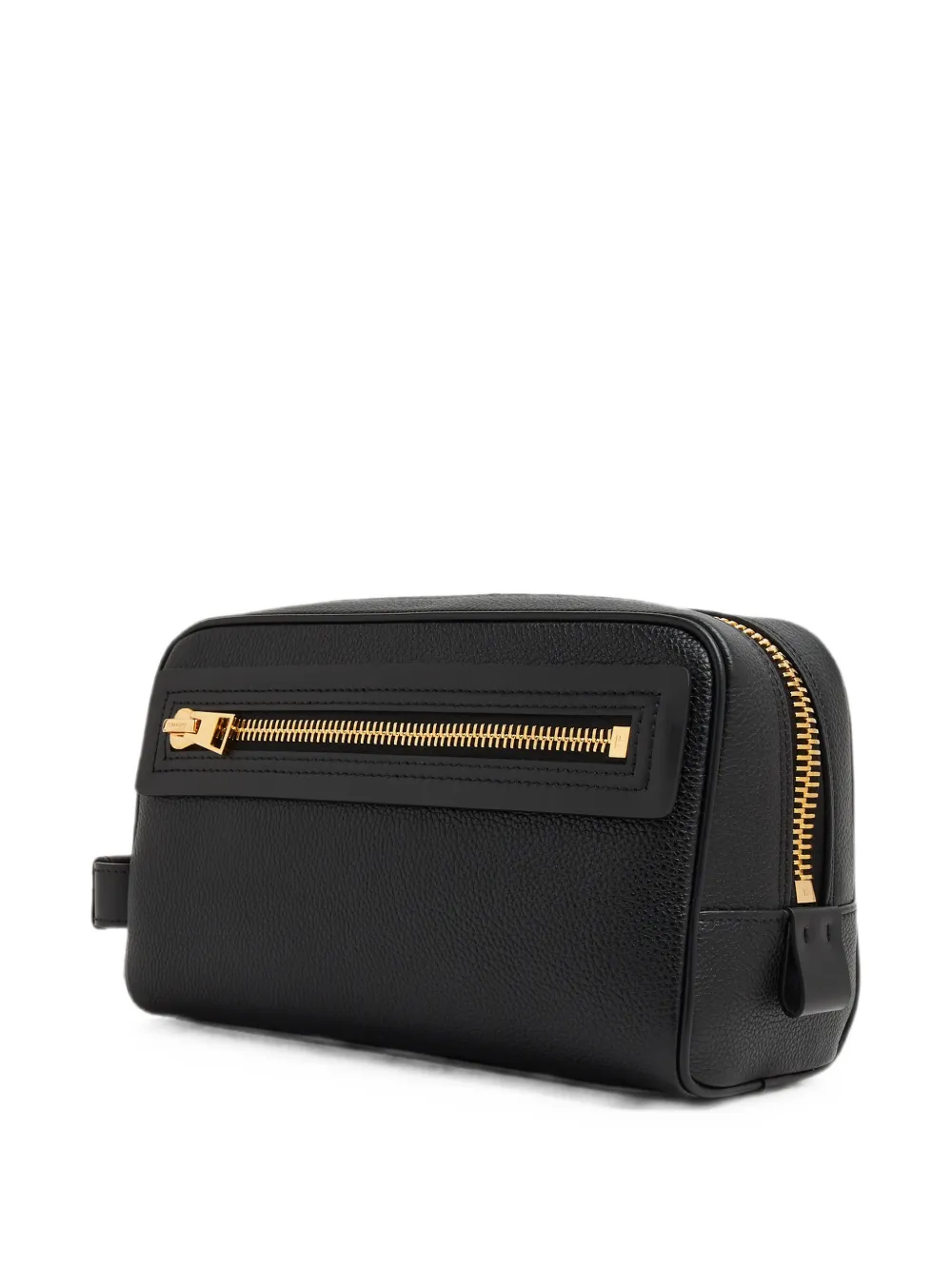 TOM FORD Leren toilettas Zwart