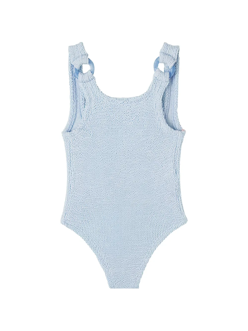 Hunza G Kids Costume intero Domino - Blu