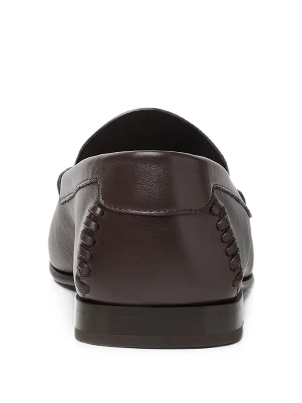 FENDI whipstitch-detail loafers Bruin