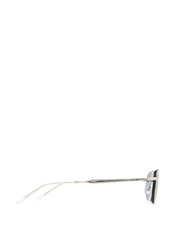 Ray-Ban リムレス スクエアサングラス | シルバートーン | FARFETCH JP
