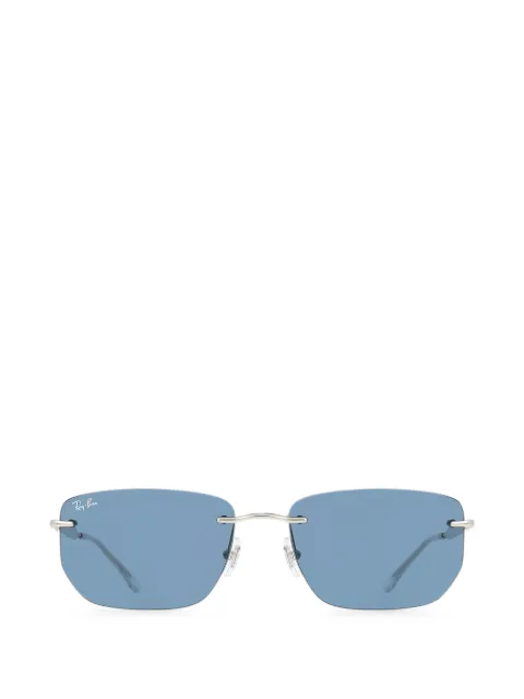 Ray-Ban rimless rectangle-frame sunglasses