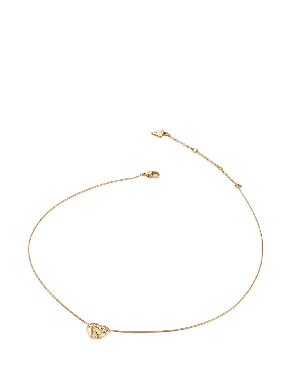 GUESS USA Collana con pendente a cuore - Oro
