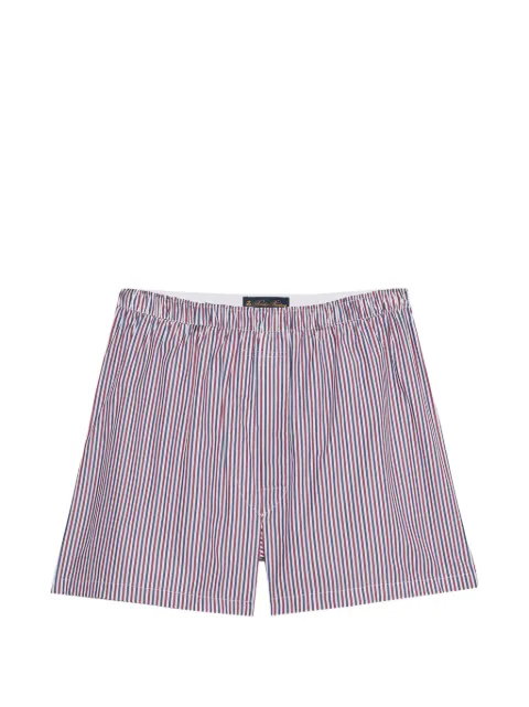 Brooks Brothers striped cotton boxer
