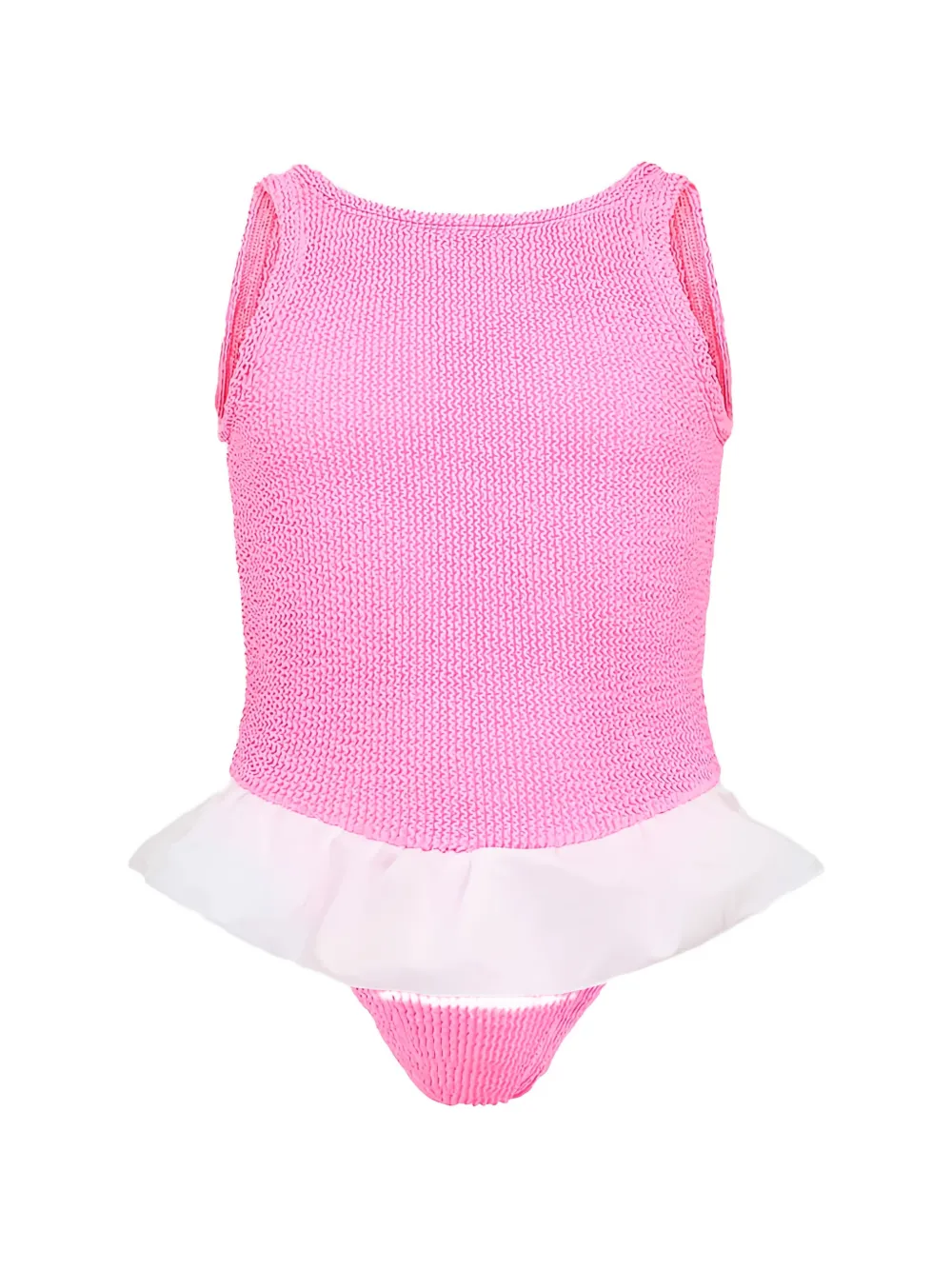 Hunza G Kids Costume intero Denise - Rosa